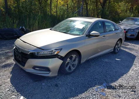 2018 Honda Accord Ex-L 2.0T from USA, damaged, VIN 1HGCV2F56JA021302